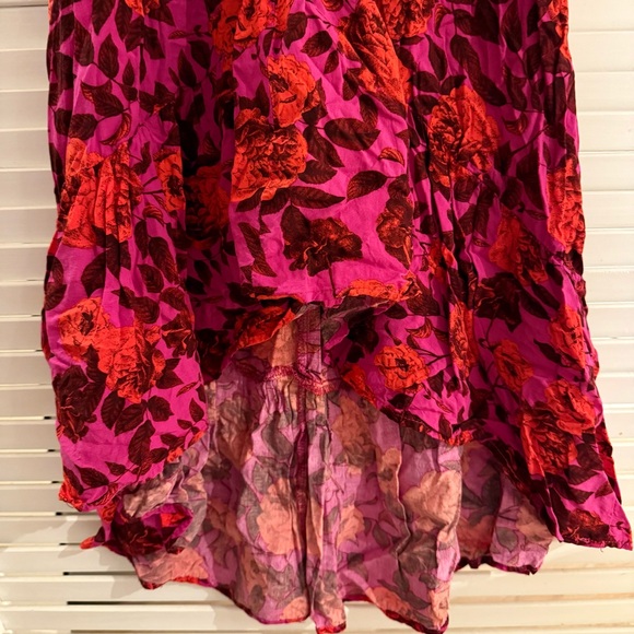 Abel the Label Floral High Low Maxi Dress - Picture 5 of 6